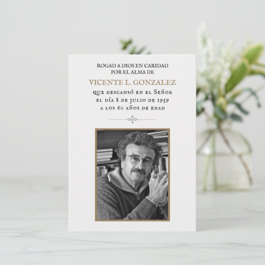 Recordatorioカード サンキューカード (スタンド正面)