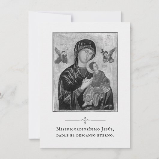 Recordatorioカード サンキューカード (裏面)