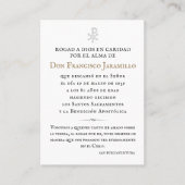 Recordatorioメモリアルカード 名刺 (正面)