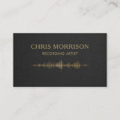 Recording Artist 名刺 (正面)