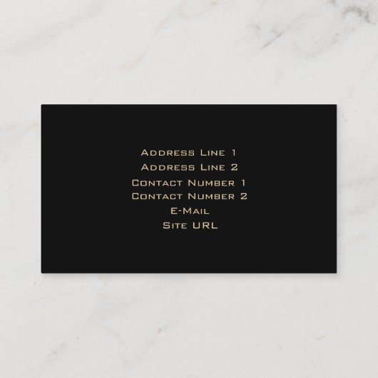 Recording Studio名刺 名刺 (裏面)