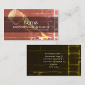 Recording Studio名刺 名刺 (正面/裏面)