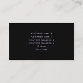 Recording Studio名刺 名刺 (裏面)