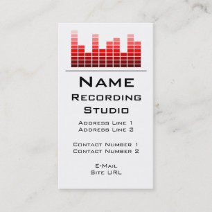 Recording Studio名刺 名刺