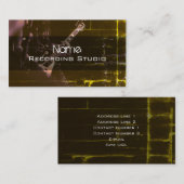Recording Studio名刺 名刺 (正面/裏面)