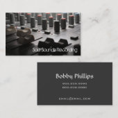 Recording Studio名刺 名刺 (正面/裏面)