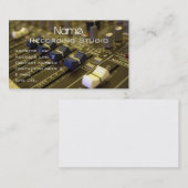 Recording Studio名刺 名刺 (正面/裏面)