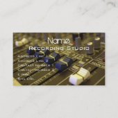 Recording Studio名刺 名刺 (正面)