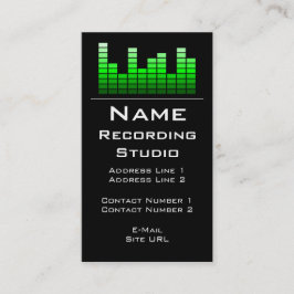 Recording Studio名刺 名刺