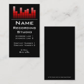 Recording Studio名刺 名刺 (正面/裏面)