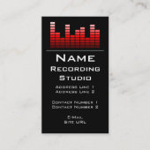 Recording Studio名刺 名刺 (正面)