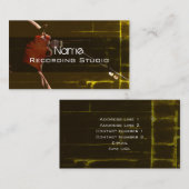 Recording Studio名刺 名刺 (正面/裏面)