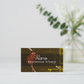 Recording Studio名刺 名刺 (スタンド正面)