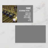 Recording Studio名刺 名刺 (正面/裏面)