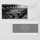 Recording Studio名刺 名刺 (正面/裏面)