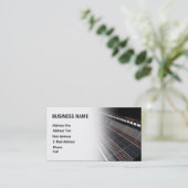 Recording Studio – ミュージック名刺 名刺 (スタンド正面)