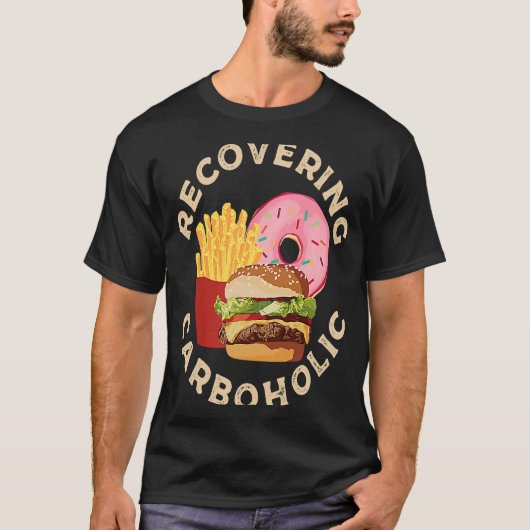 Recovering Carboholic Tシャツ (正面)