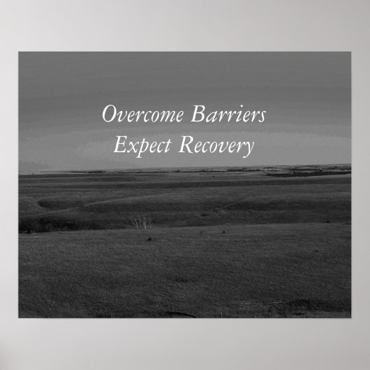 REcoveryポスターを期待 ポスター (正面)