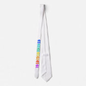 Recovery Addict Vertical Courthouses ネクタイ (裏面)