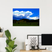 Recovery is a Journey Motivational Poster ポスター (ホームオフィス)