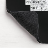Recovery Is A Journey Not A Destination Motivation マウスパッド (コーナー)