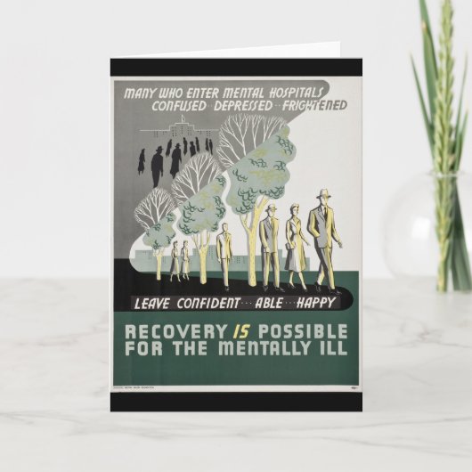 Recovery is Possible for the Mentally Ill カード (正面)