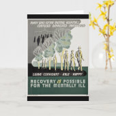 Recovery is Possible for the Mentally Ill カード (黄色い花)