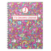 Recovery Journal Peace & Love Notebook ノートブック (正面)