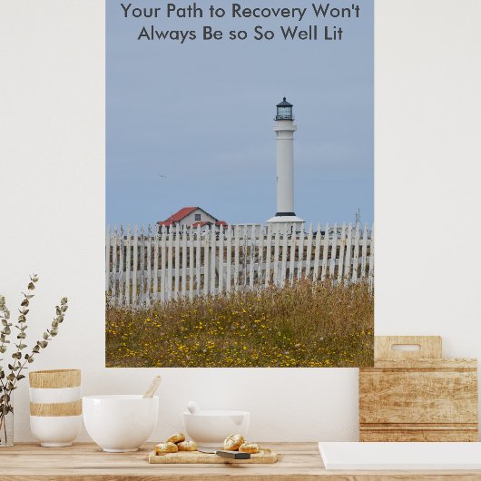 Recovery Motivational Poster ポスター (キッチン)