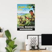Recruitment Poster A Commando's Life. Join the ポスター (ホームオフィス)