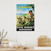 Recruitment Poster A Commando's Life. Join the ポスター (キッチン)