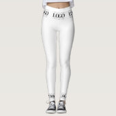 Rectangle Business Companyカスタムのロゴをここに レギンス (正面)