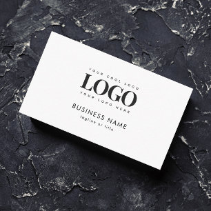 Rectangle Business Logo Qrコード会社の追加 名刺