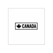 Rectangle Canada Versatile Impressions どんな色でも対応 ラバースタンプ (インプリント)