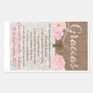 Rectangle Stickers 長方形シール