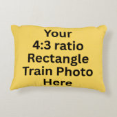 Rectangle Trainの写真 アクセントクッション (裏面)