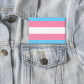 rectangle trans flag button 缶バッジ (インサイチュ)