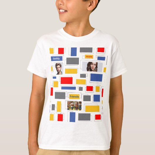 Rectangles Tシャツ (正面)