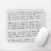 Recueillement',によって署名されるソネット1861年 マウスパッド (マウス)