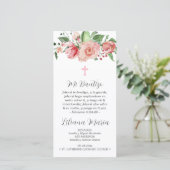 Recuerdo Bautizoバプテスマスペインのブックマークの好意 サンキューカード (スタンド正面)