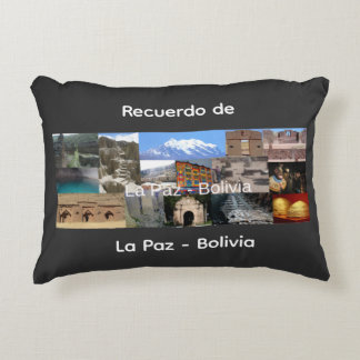 Recuerdo de La Paz Bolivia アクセントクッション