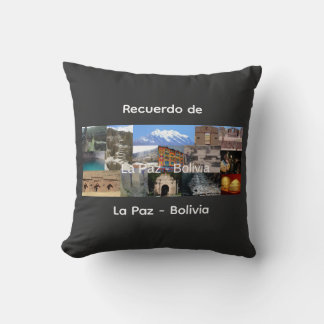 Recuerdo de La Paz Bolivia クッション