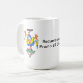 Recuerdo de la promo 87 DB LPZ コーヒーマグカップ (正面左)