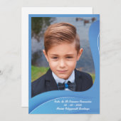 Recuerdo de Mi Primera Comunión en Olas Azules シーズンカード (正面/裏面)