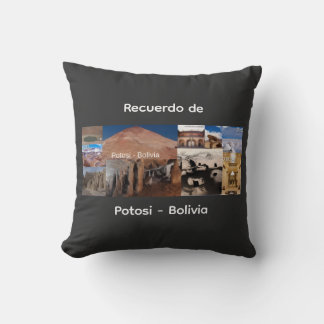 Recuerdo de Potosi Bolivia クッション