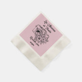 Recuerdos de Familia 縁ありカクテルナプキン (角)