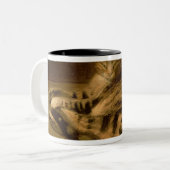 Recumbent猫1898年 ツートーンマグカップ (正面左)