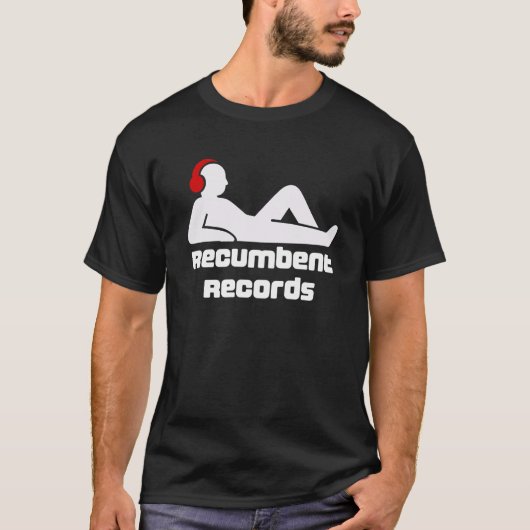 Recumbent Records Tシャツ (正面)