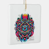 Recursion, collapse, and recombination Ornament セラミックオーナメント (右)