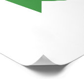 Recycle Japanese Girls | Kanji Nihongo Sign ポスター (角)